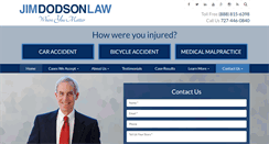 Desktop Screenshot of jimdodsonlaw.com